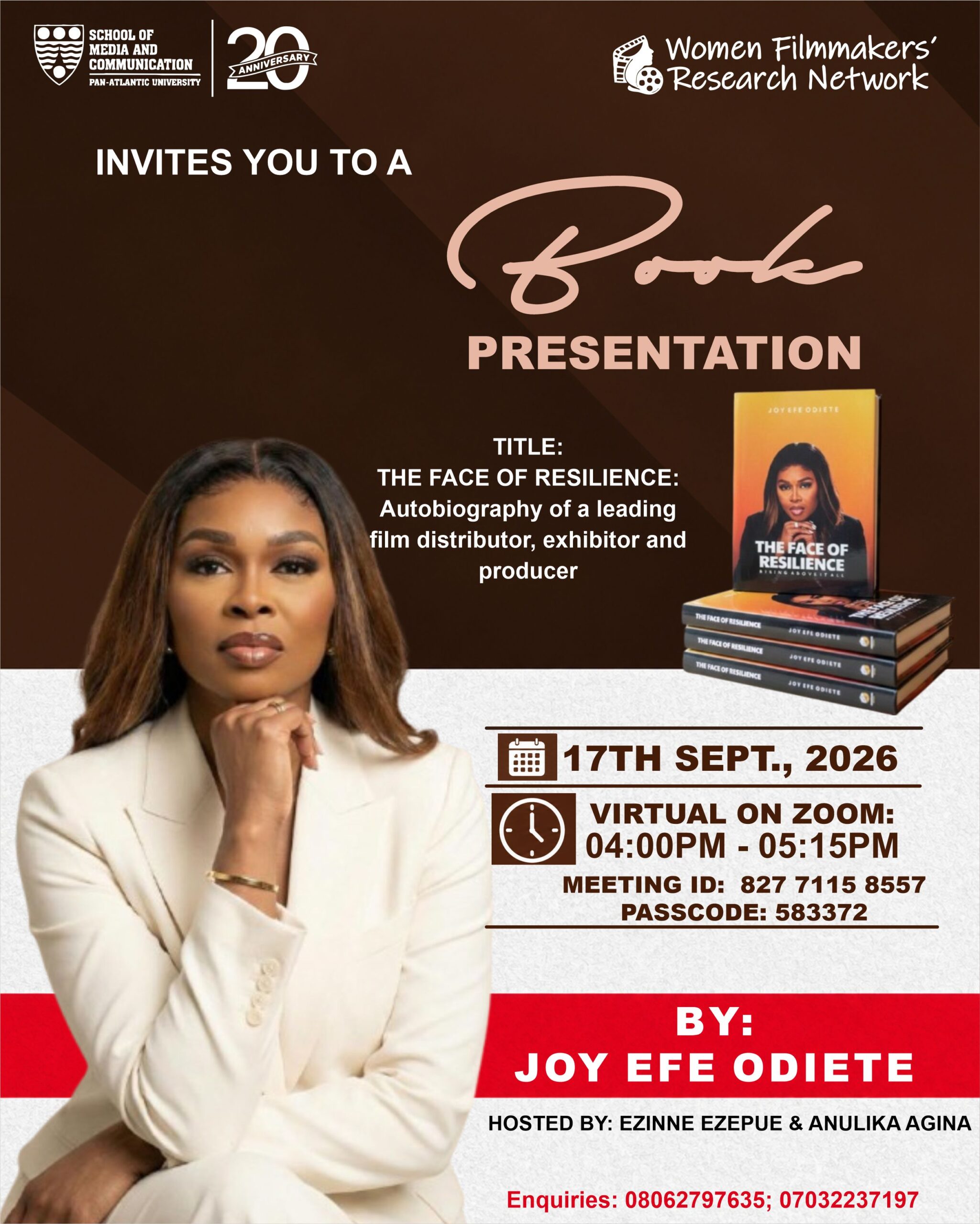 Face of Resilience Book Presentation